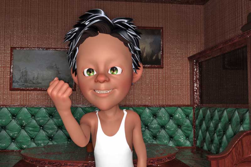 Pub customer causing trouble